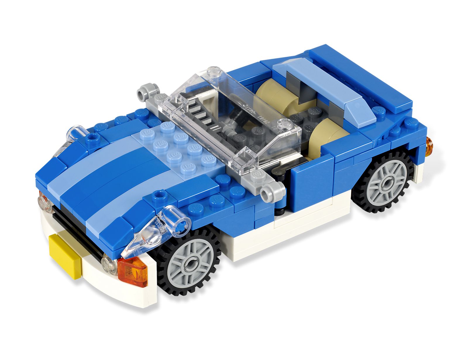 Lego Blue Roadster