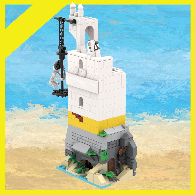 Lego Tower of Punishment - Eldorado Fortress 10320 Extension