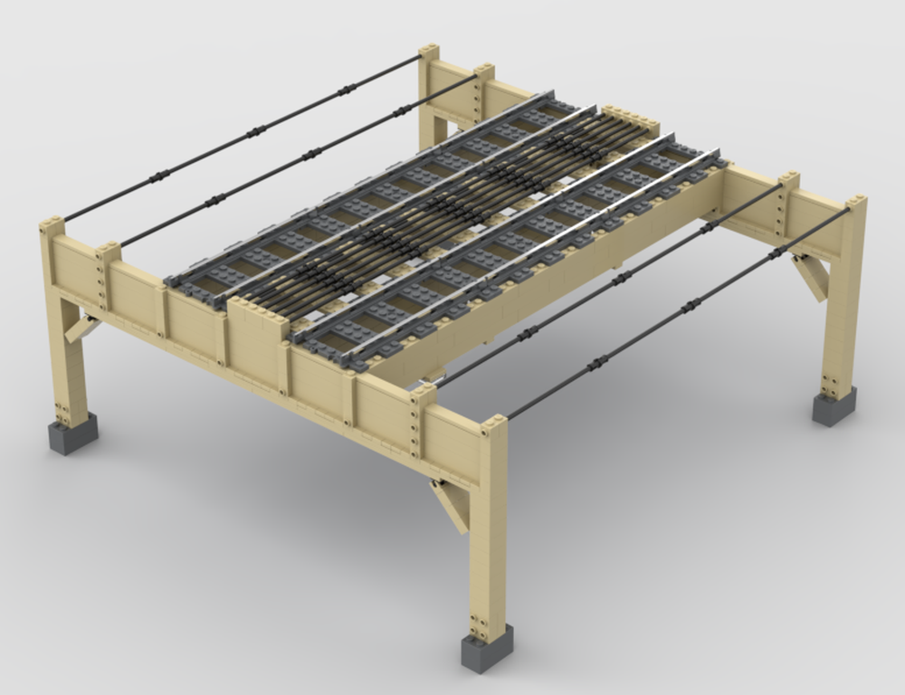 Lego CTA L Track Section