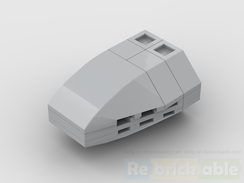 Lego T-65 X Wing Snout Modification