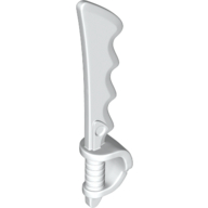 Lego Weapon Sword / Cutlass Serrated with Skull Hand Guard