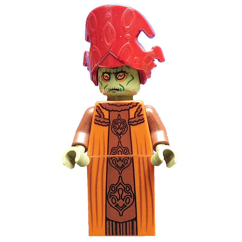 Lego Nute Gunray, Dark Orange Robe