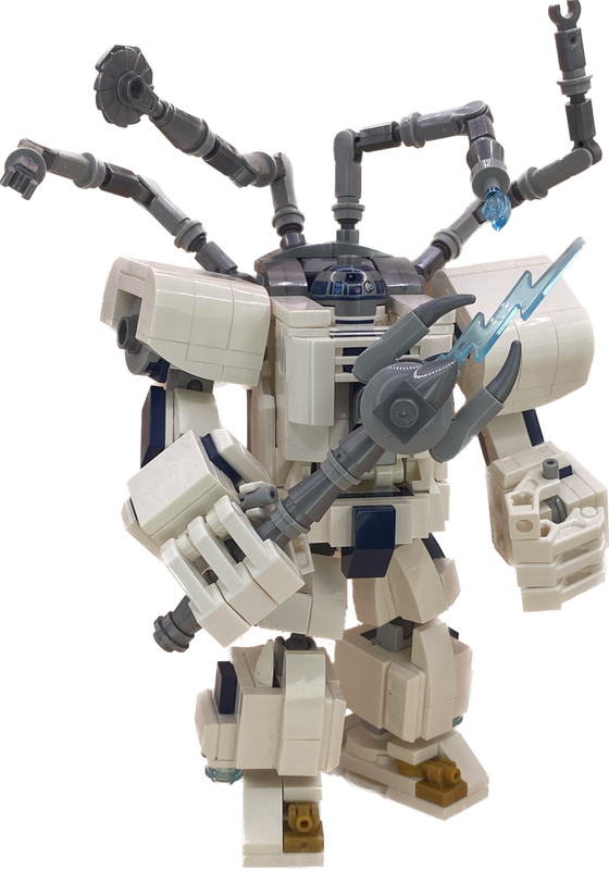 Lego R2D2 mech