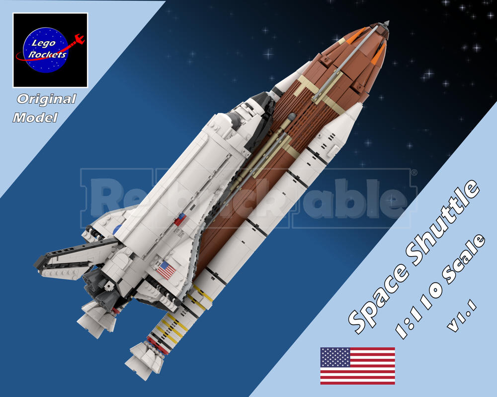 Lego 1:110 Space Shuttle