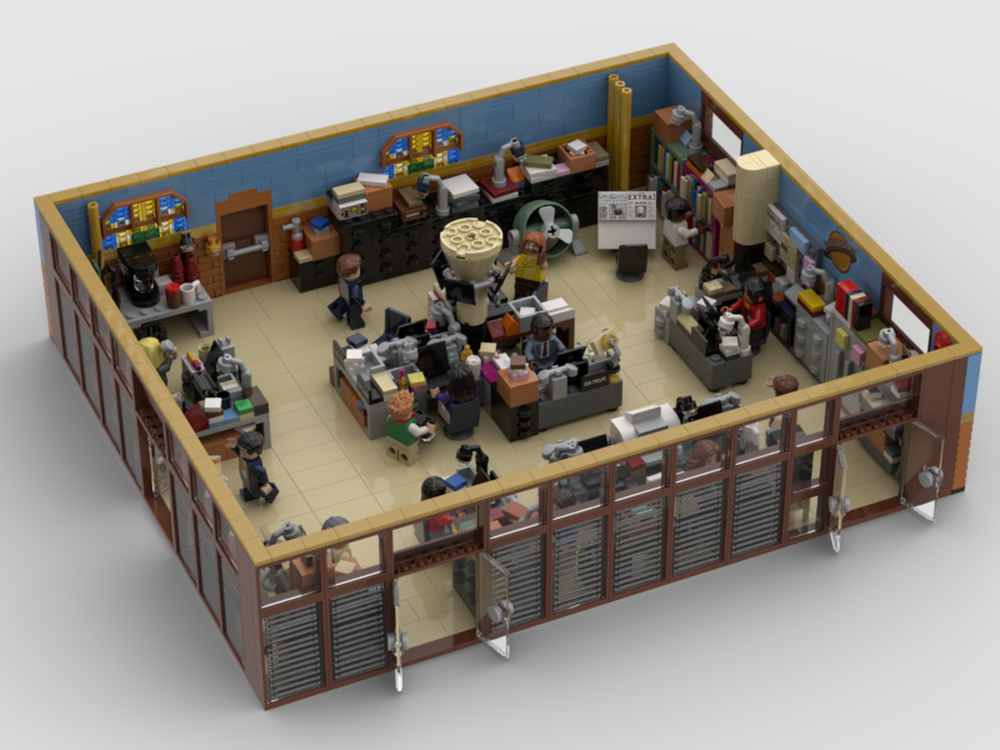 Lego Daily Planet Bullpen