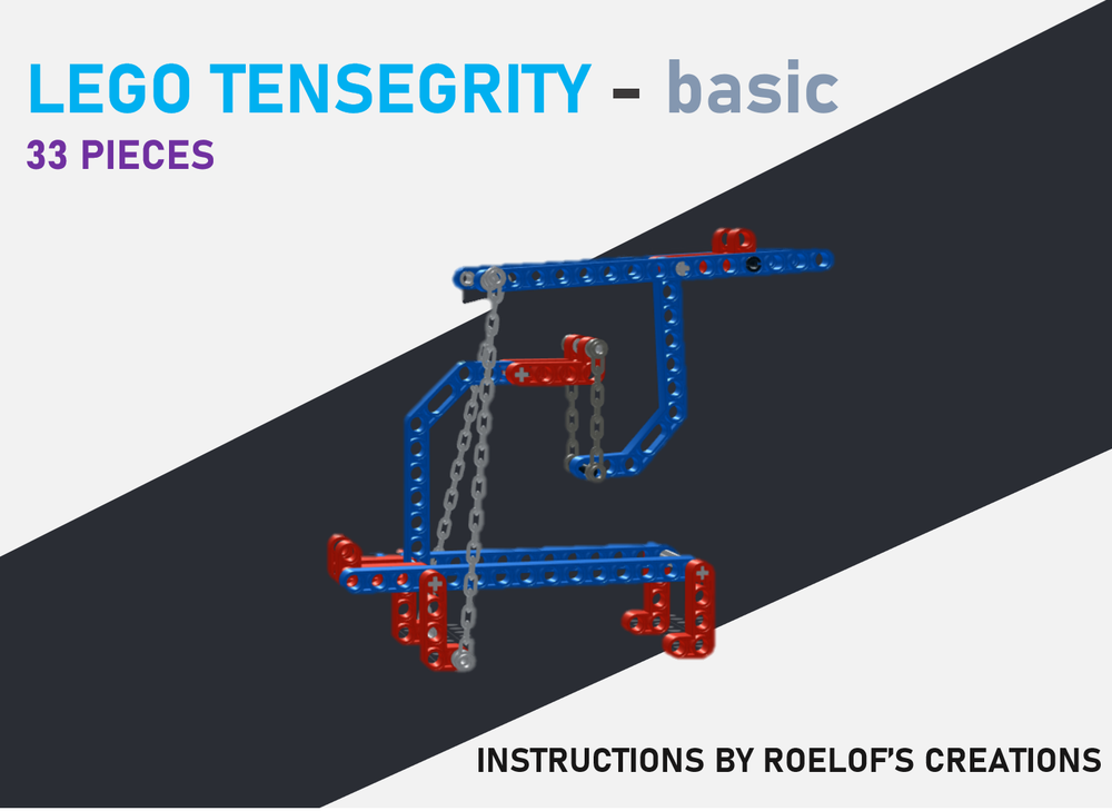 Lego Roelof's Creations - Tensegrity