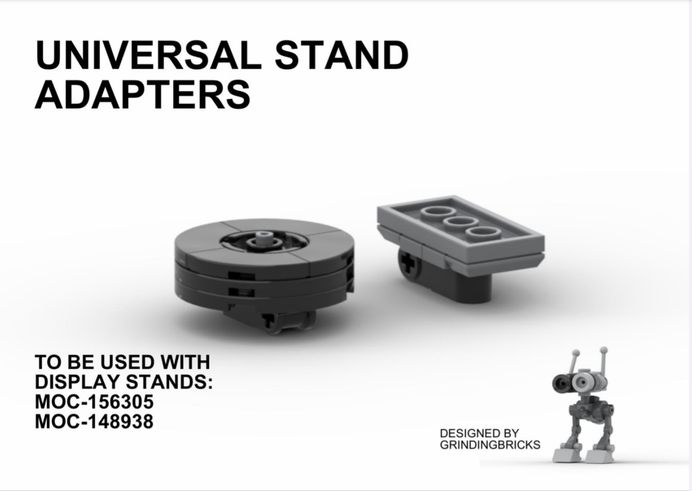 Lego Universal Stand Adapters