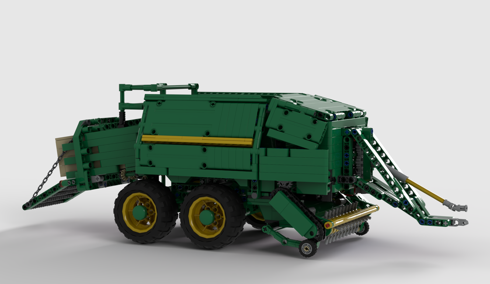 Lego John Deere 1424 bale press