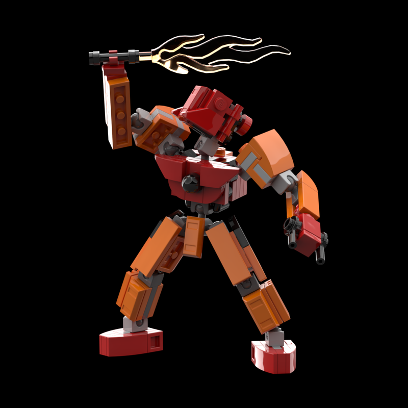 Lego Bionicle G1 Tahu System Moc