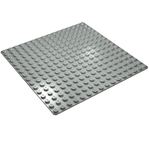 Lego Baseplate 16 x 16 / Light Gray