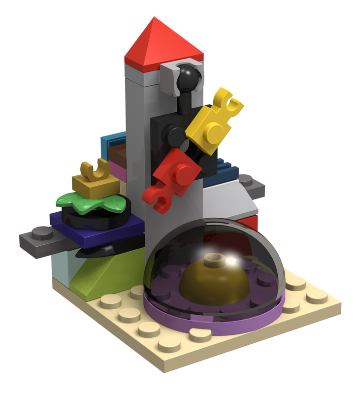 Lego 2022 Advent Challenge – Day 18 [City Clocktower]