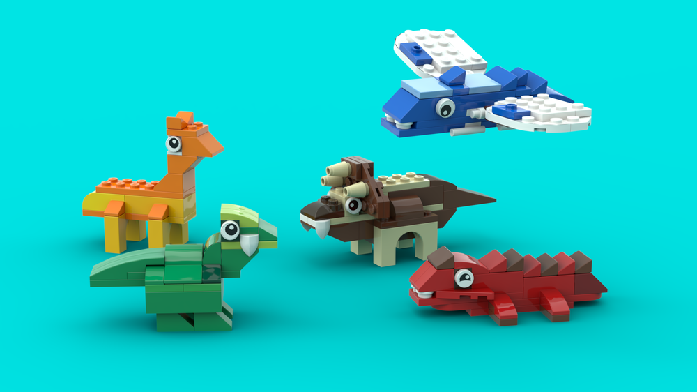 Lego 11015 5 Dinosaurs