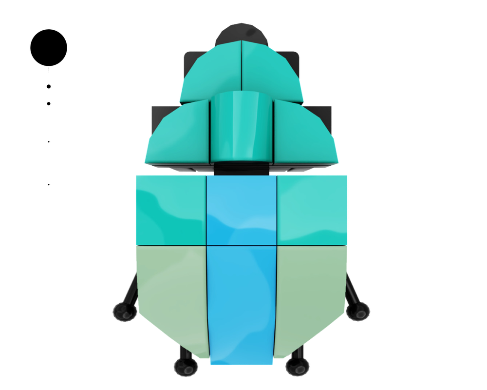 Lego 17 Scarab beetle