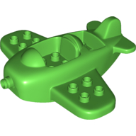 Lego Duplo Airplane 12 x 10 x 4 / Bright Green