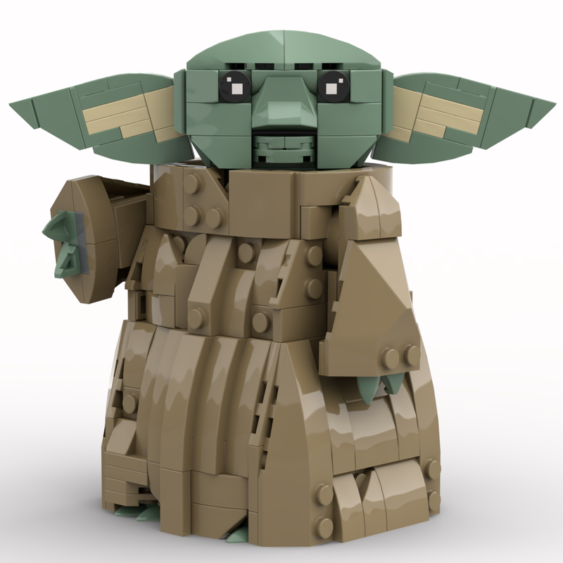 Lego Grogu midifigure (fits the Mandalorian megafigure)