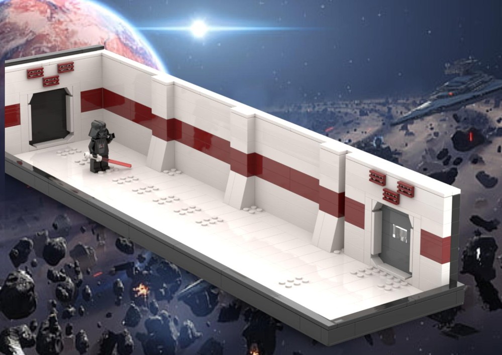 Lego Rough one hallway scene