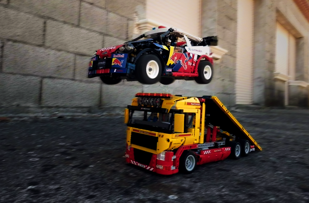 Lego Sébastien Loeb's Citroën DS3 WRC