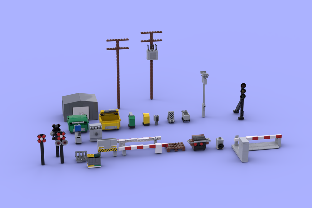 Lego small city builds
