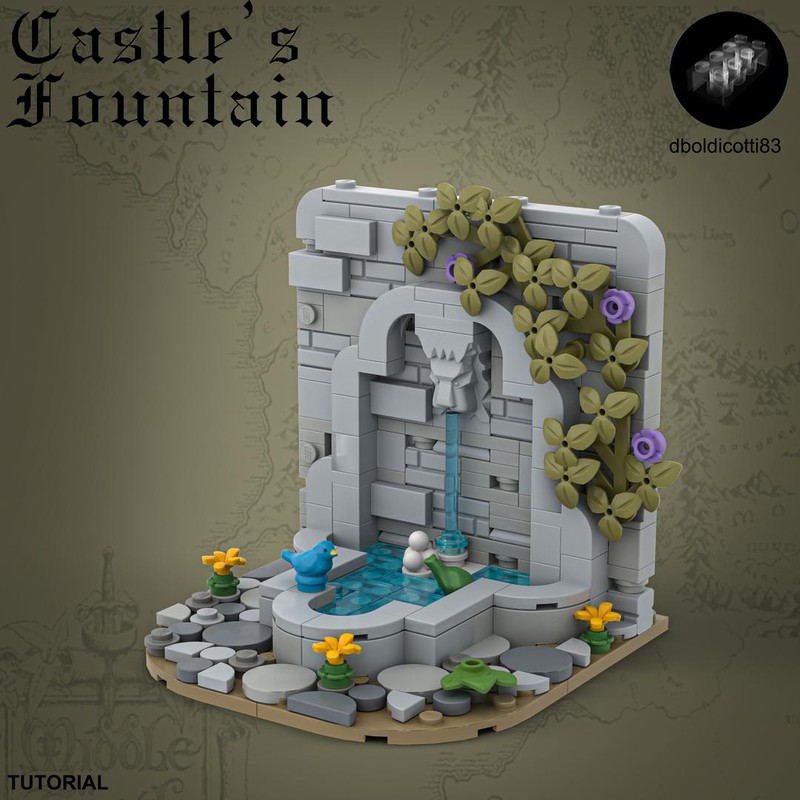 Lego Castle's Fountain