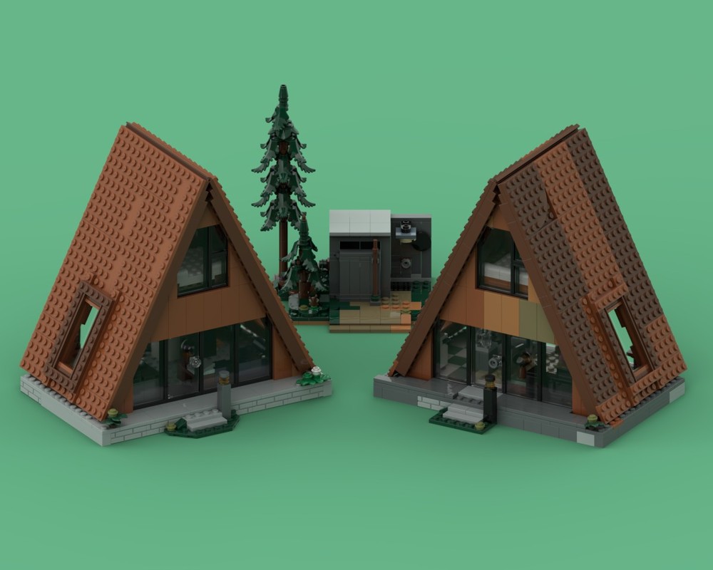 Lego 21354 A-Frame Cabins