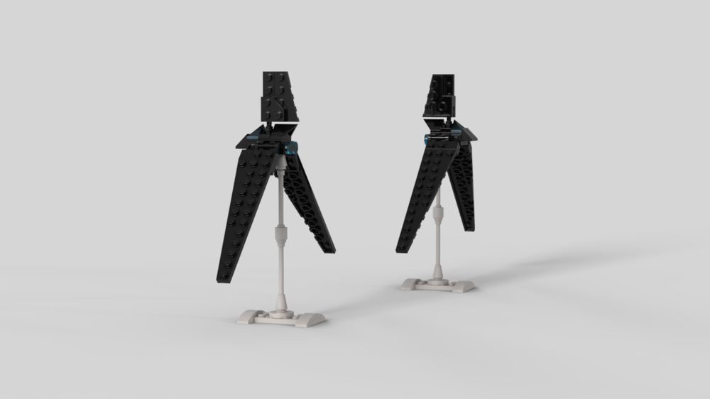 Lego Micro imperial shuttle delta class T-3c ; Krennic's shuttle
