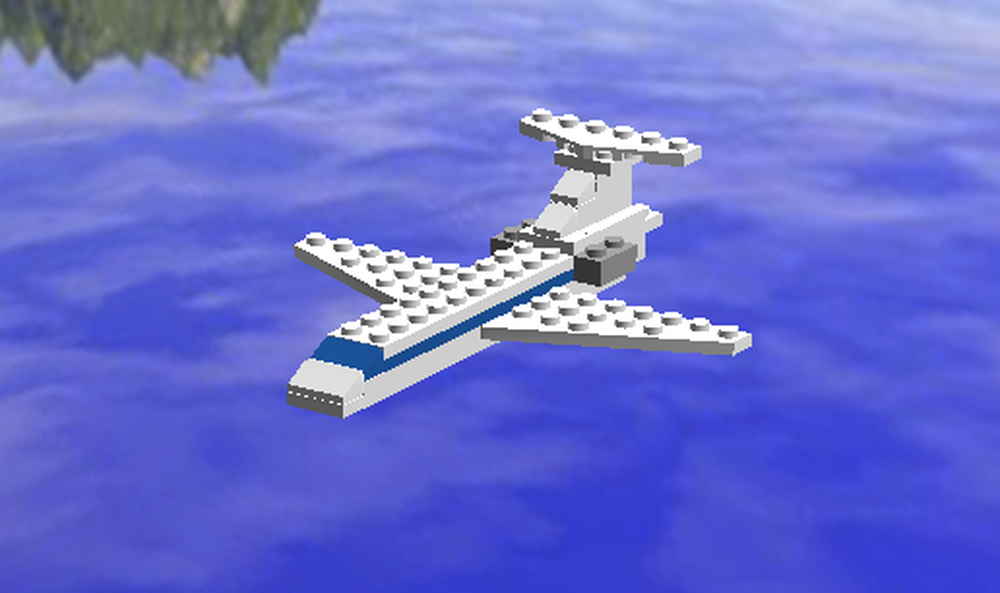Lego Boeing 717 Mini Model