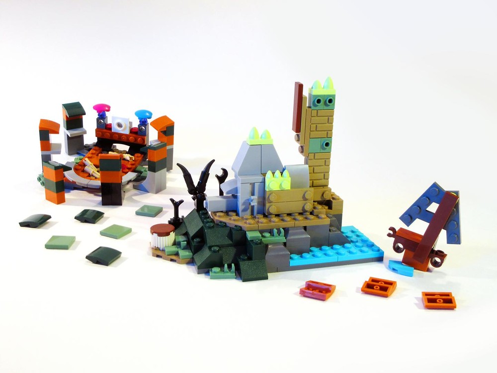 Lego Teenage Wizardry School - Microscale Castle