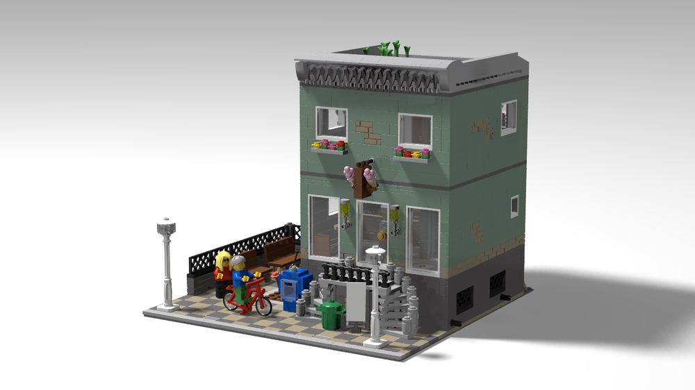 Lego Modular House Moc 263