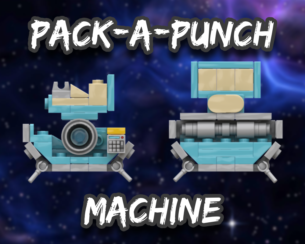 Lego Pack-a-Punch (Original and Destroyed Variants)