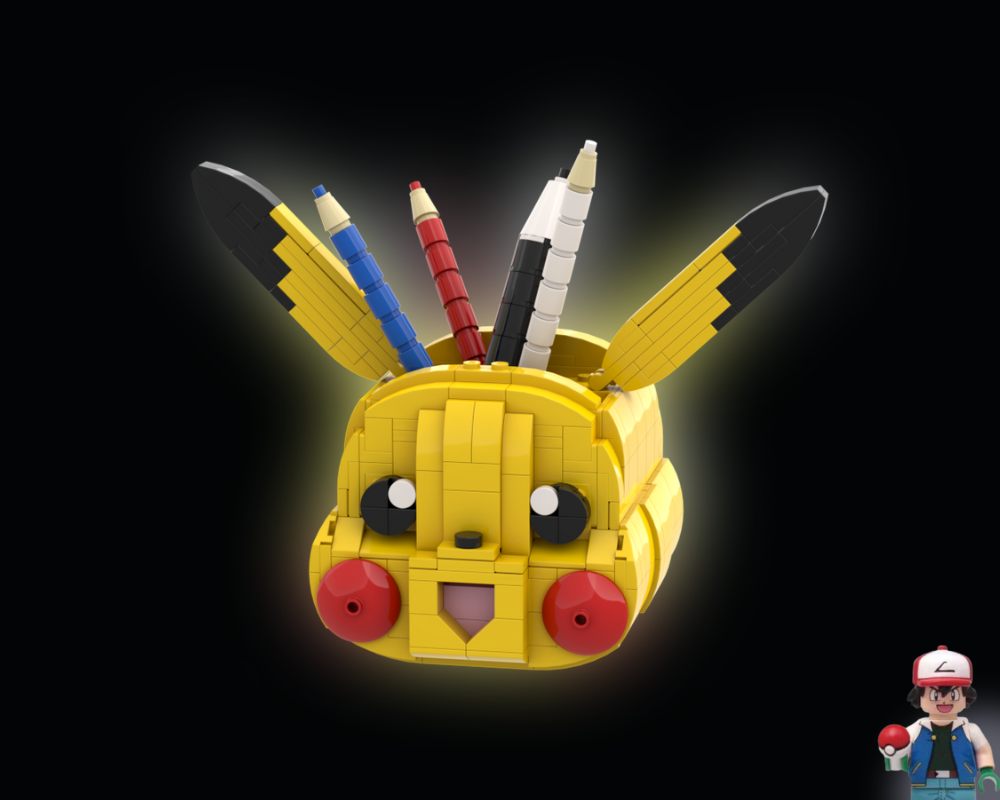 Lego Pikachu - Pencil Holder