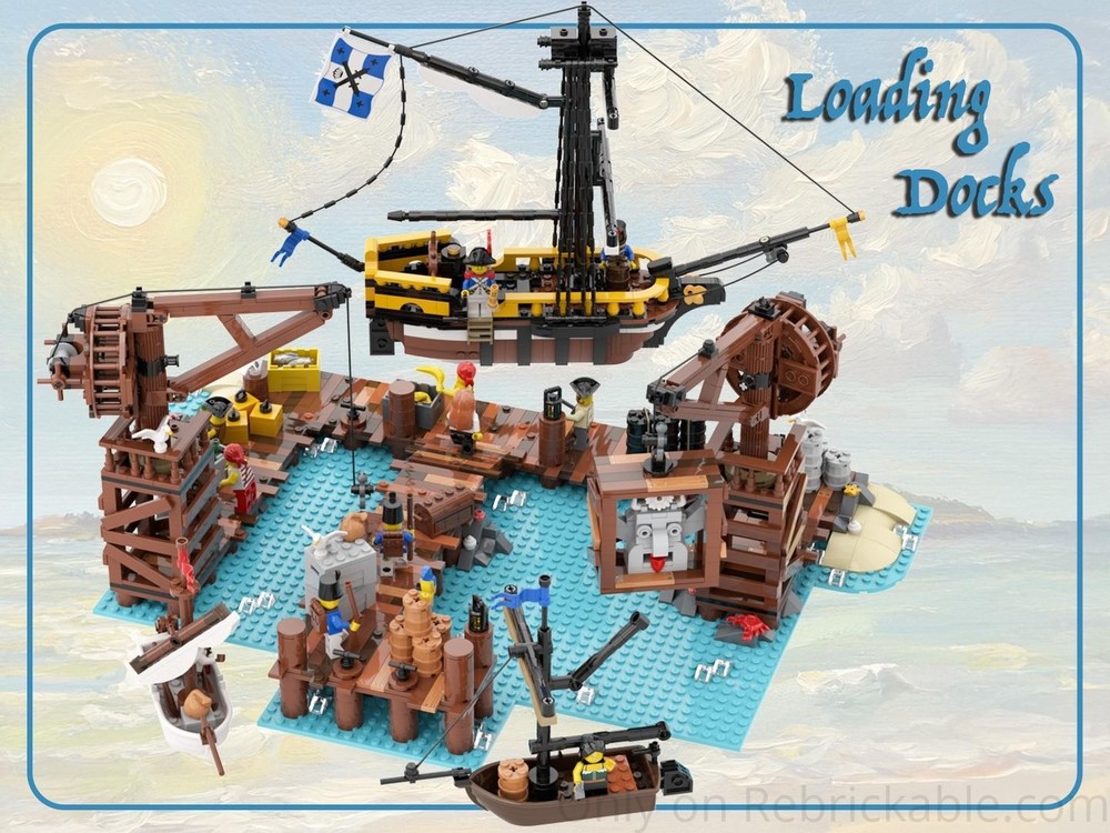 Lego Loading Docks - Seafarer's Bay