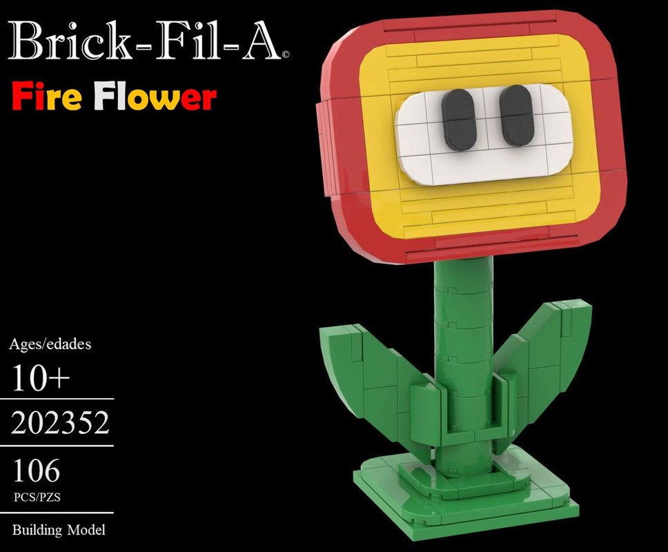 Lego Fire Flower