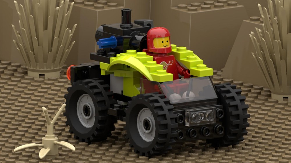 Lego Triceratops Herding Vehicle