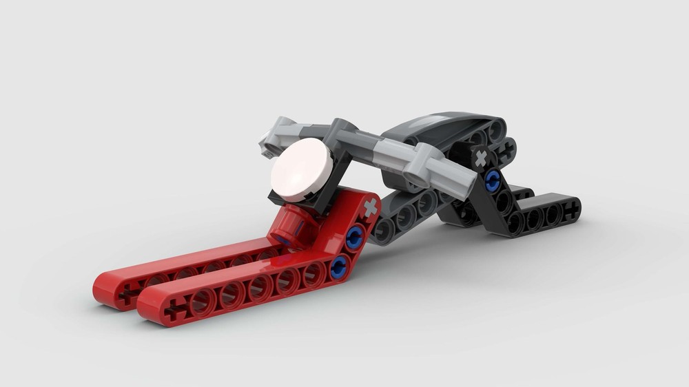 Lego snowmobile