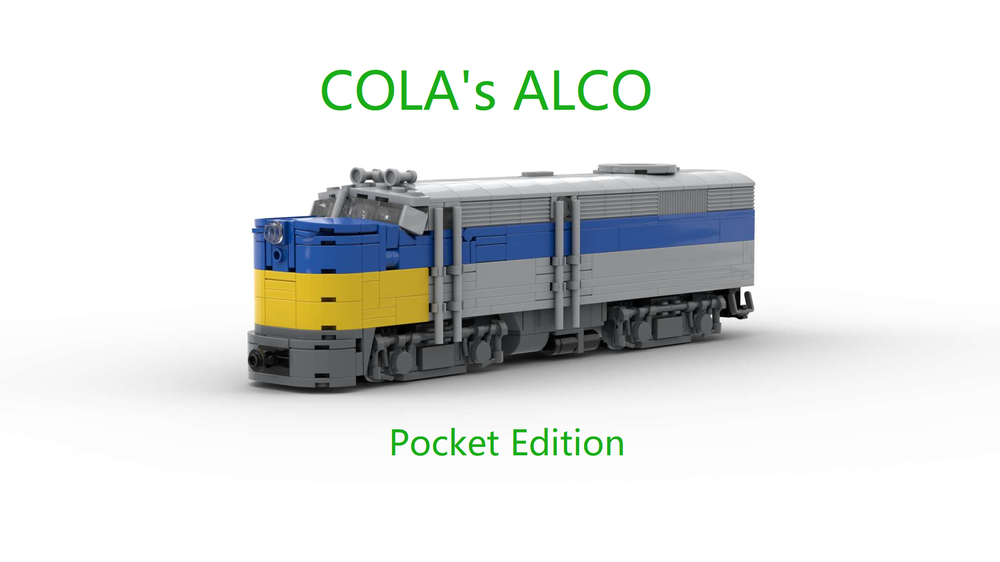 Lego ALCO FA-2 Long Island Railroad Pocket Edition