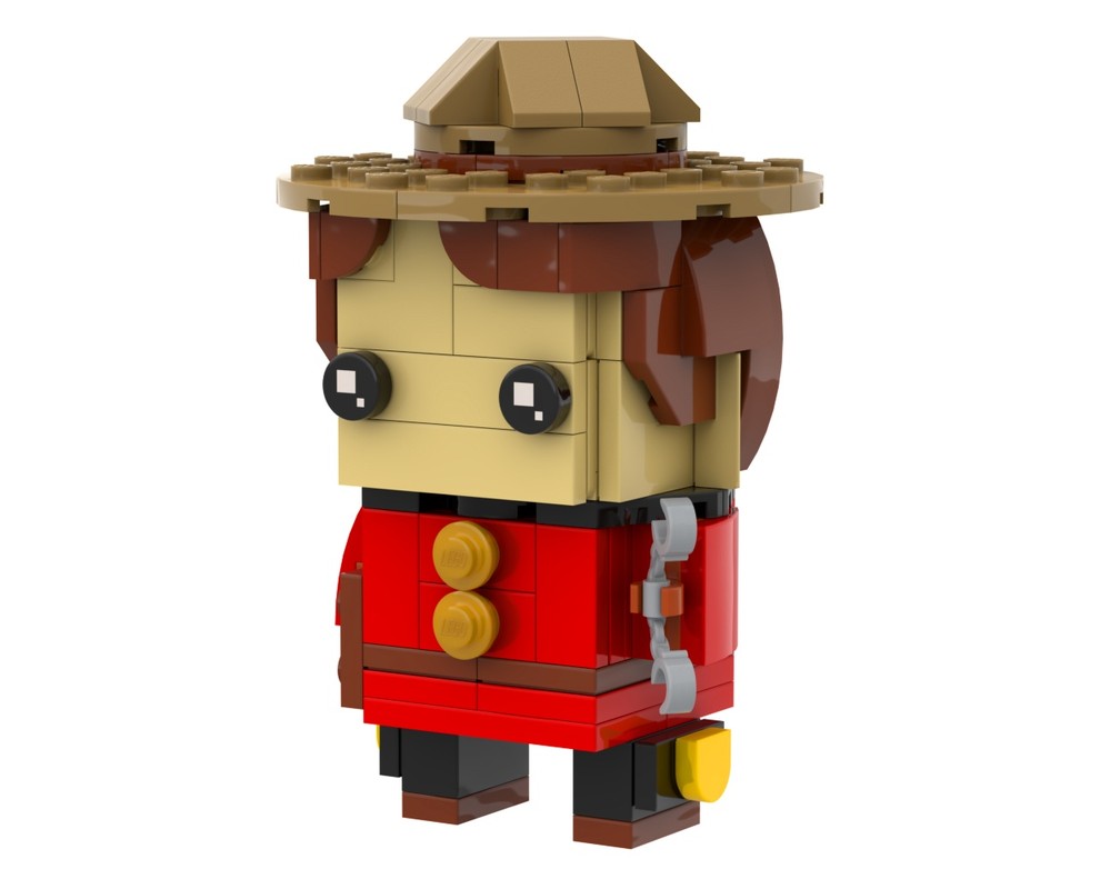 Lego Benton Canadian Mountie