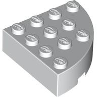 Lego Brick Round Corner 4 x 4 Full Brick / White