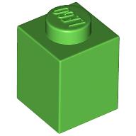 Lego Brick 1 x 1 / Bright Green