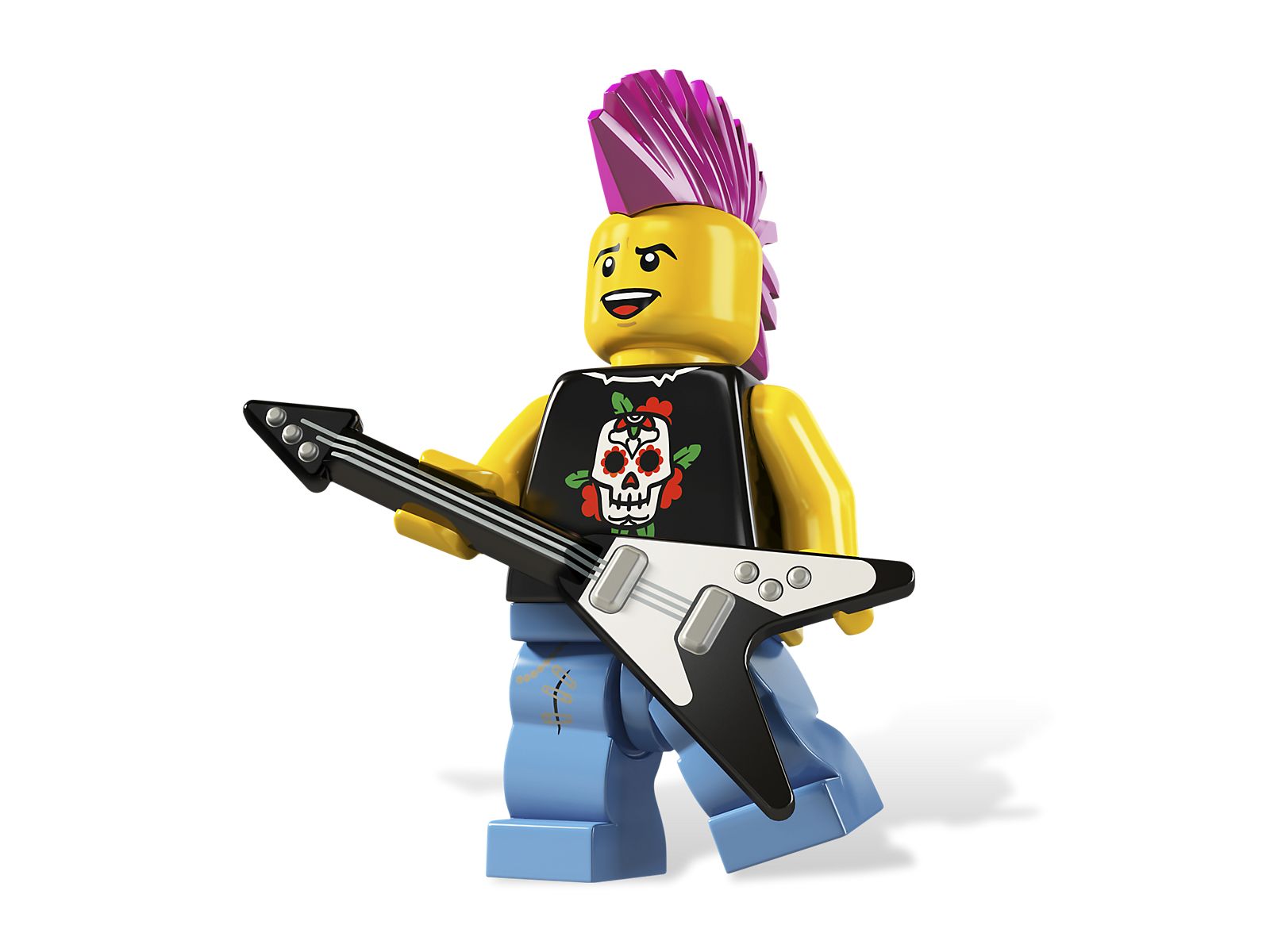Lego Punk Rocker