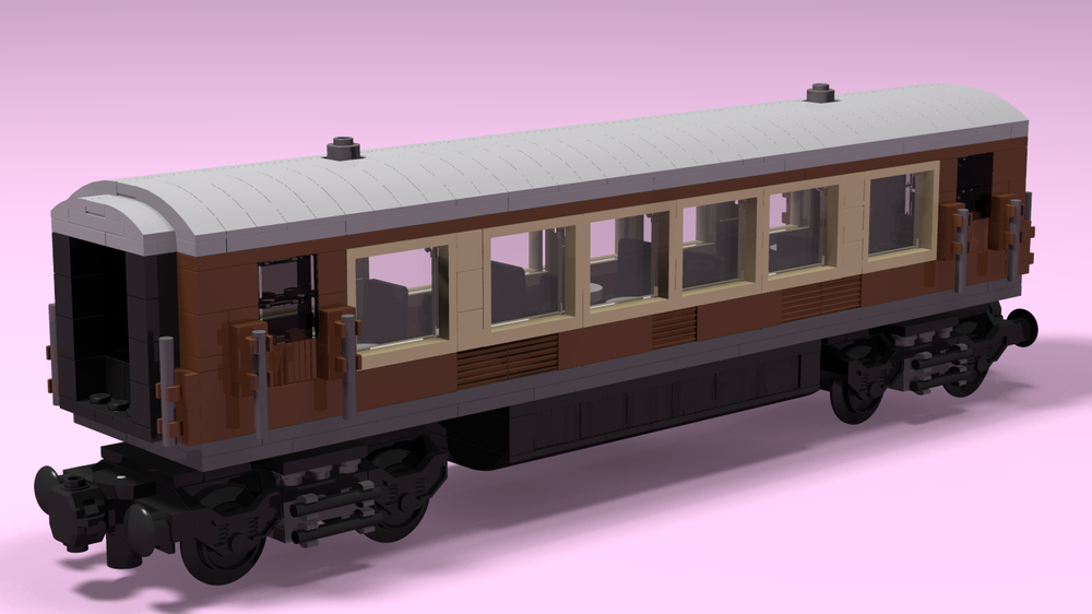 Lego Passenger Car for Crocodile 10277