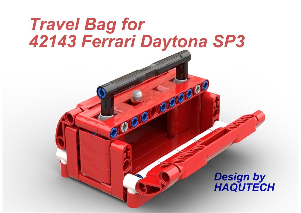 Lego Travel Bag for 42143 Ferrari Daytona SP3