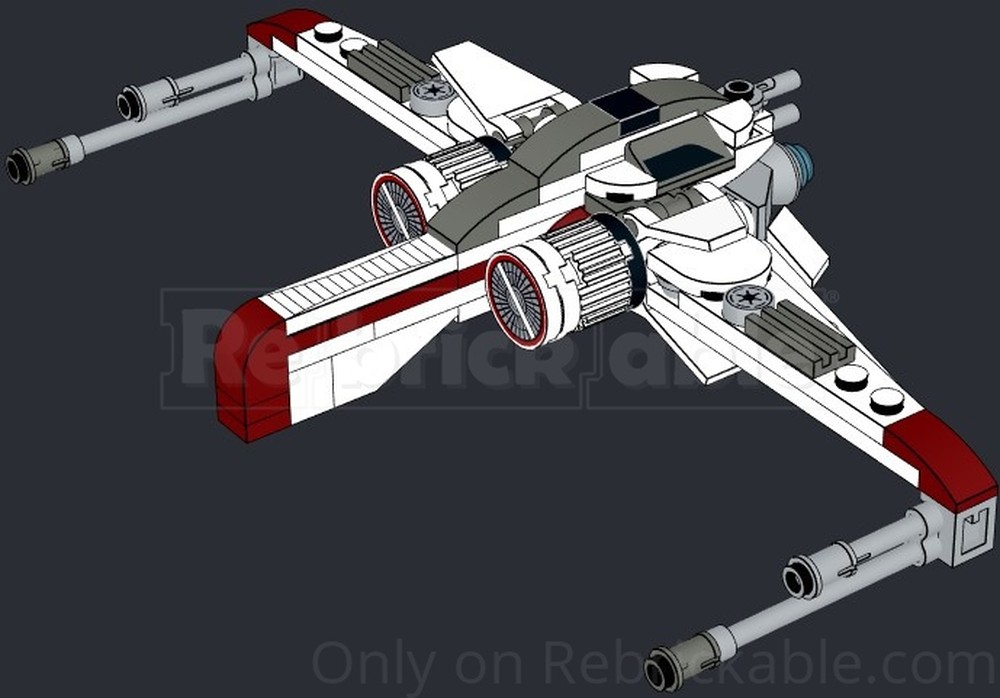 Lego ARC-170 Starfighter mini