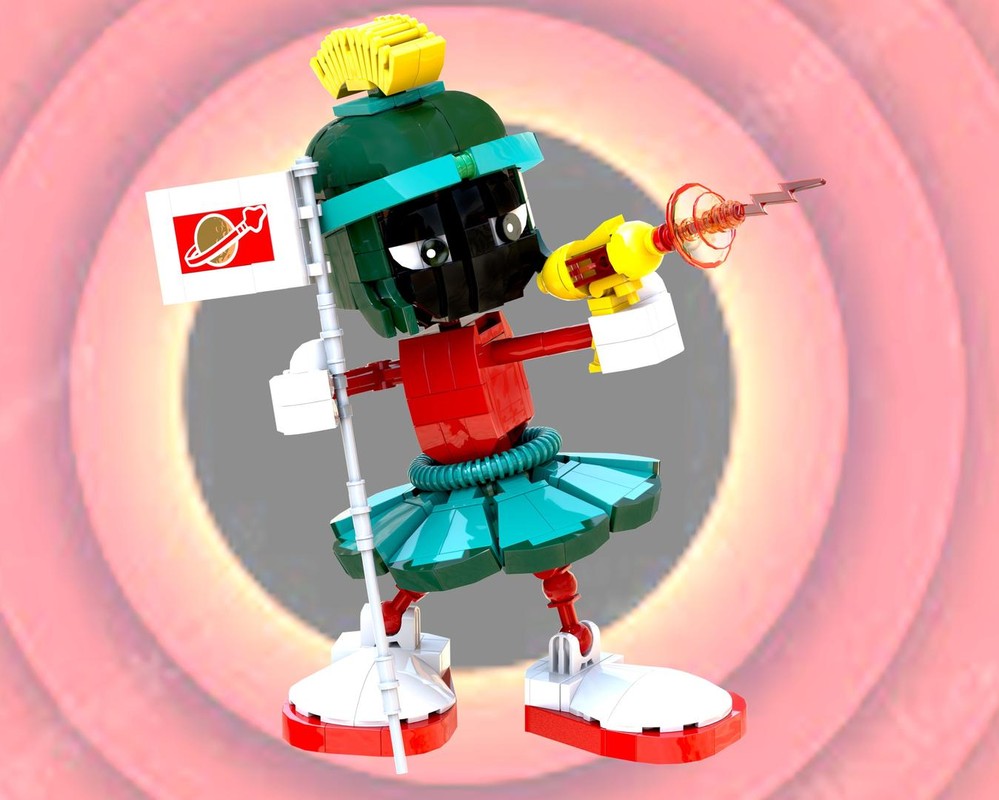 Lego Marvin the Martian