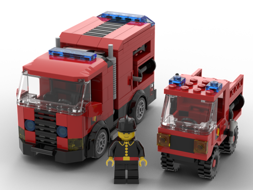 Lego Fire and rescue van 2019