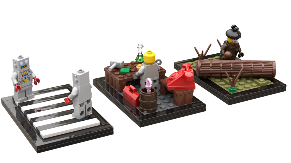 Lego Evolution of communication | #buildingchallenge