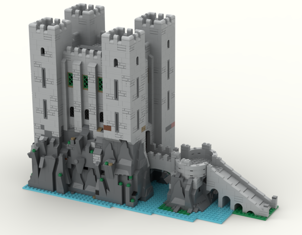 Lego Great Keep on the Cliff