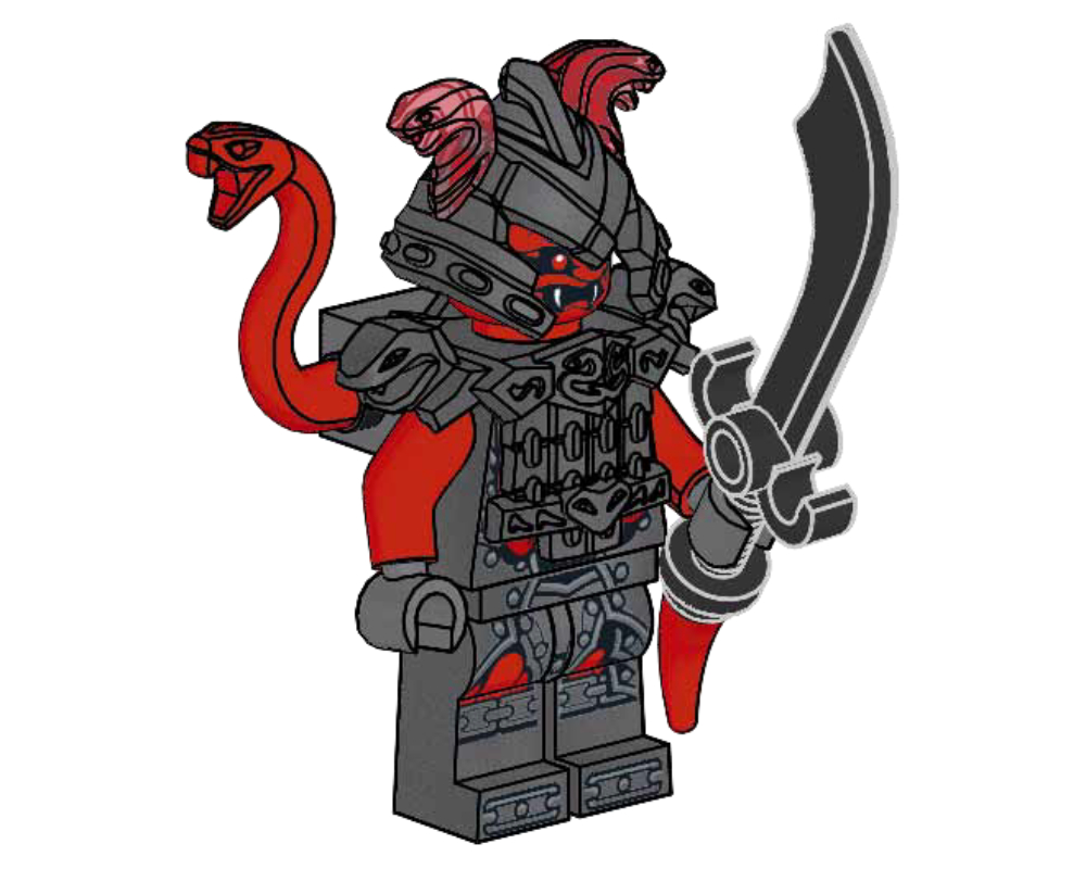 Lego Vermillion Warrior