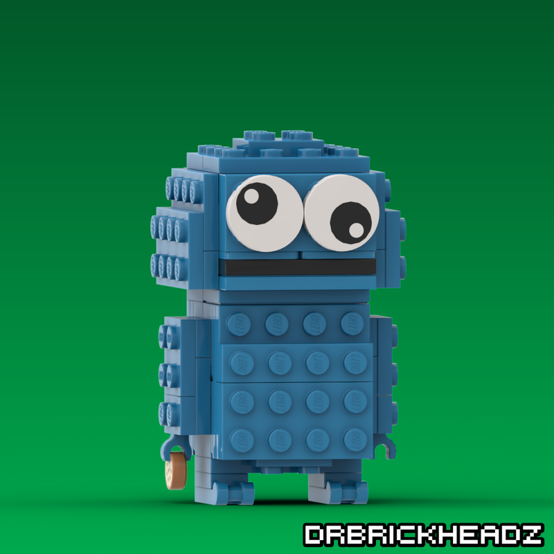 Lego Cookie Monster (Sesame Street) Brickheadz