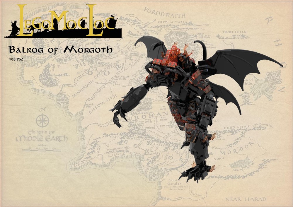 Lego Balrog of Morgoth