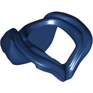 Lego Minifig Neckwear Hood Folded Down / Dark Blue
